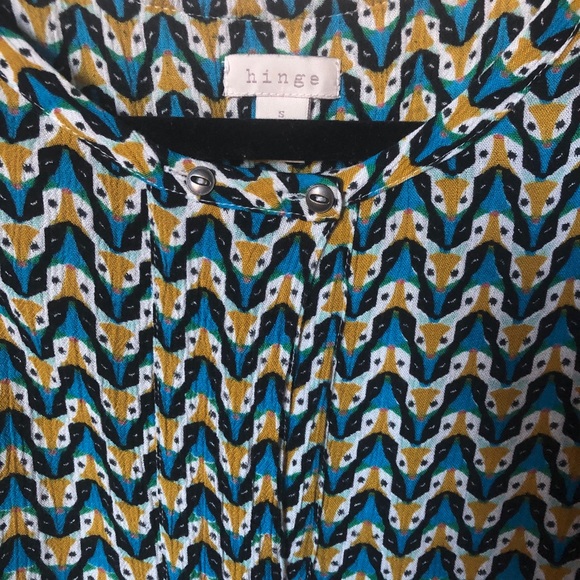 fox printed blouse - Picture 5 of 5